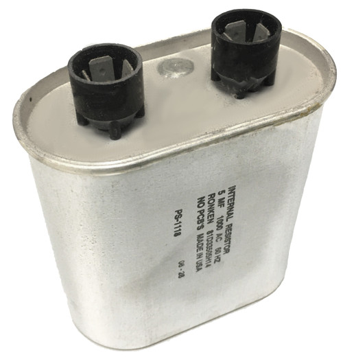 Replacement Capacitor (resistor) for UV systems, 5 MF, 1000 AC, 60 HZ